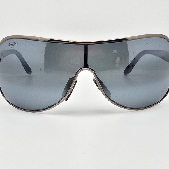 *SOLD* Maui Jim MJ-513-02 Maka Gunmetal Frame Polarized Grey Lens Sunglasses - Picture 2 of 12